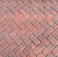 Matcrete Old Brick Herringbone Brick Pattern