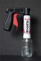2-in-1 gun handle and ergonomic trigger that snaps onto the Preval Sprayer