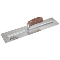 Kraft Tool Carbon Steel Cement Trowel with Laminated Wood Handle CFE227