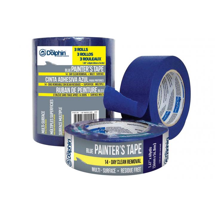 Blue Dolphin Painter's Tape TP BDT 3PK