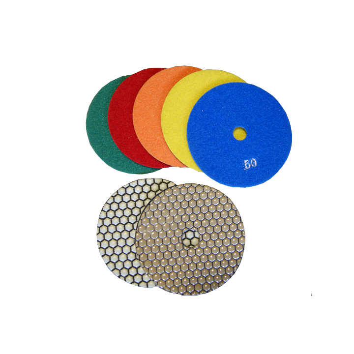 5 in. Dry Polishing Pads
