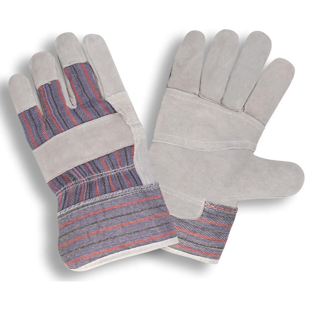 Heavy Duty Split Leather Gloves | Deco-Crete Supply