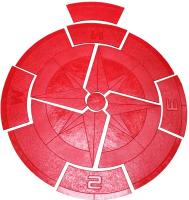 Proline 8' Compass Medallion