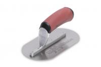 Marshalltown 14250 7-1/2" x 4" Fully Rounded Wall Form Trowel with DuraSoft Handle