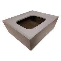 Durable fiberglass construction allows for unlimited castings with proper care