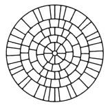 Cobble Circle Stencil