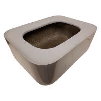 Durable fiberglass construction allows for unlimited castings with proper care