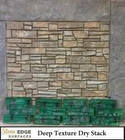 Stone Edge Surfaces Deep Texture Dry Stack Vertical Stamps