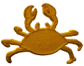 Matcrete Decorative Concrete Products Crab Aquatic Stamp