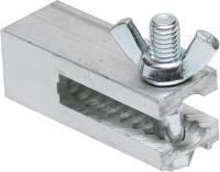 An all-angle mount that comes with a square bolt, wingnut and washer