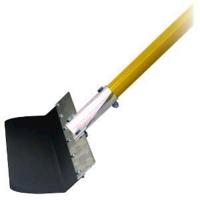 Midwest Rake 78907 24" Round Edge Flexible Blade Smoother with 66" Yellow Aluminum Handle
