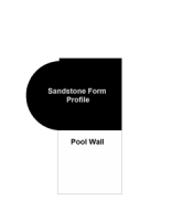 Stegmeier Sandstone Pool Forms for Gunite Pools