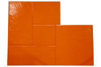 Deco-Crete Blackstone Ashlar Orange Stamp