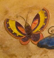 Matcrete Small Butterflies Border Accent Stamp