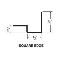 Z Counterform Square Edge