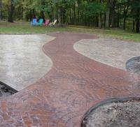 Diamond Shine is perfect for sealing any stamped, decorative concrete