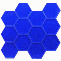 Matcrete 8 in. Grouted Hexagon Tile