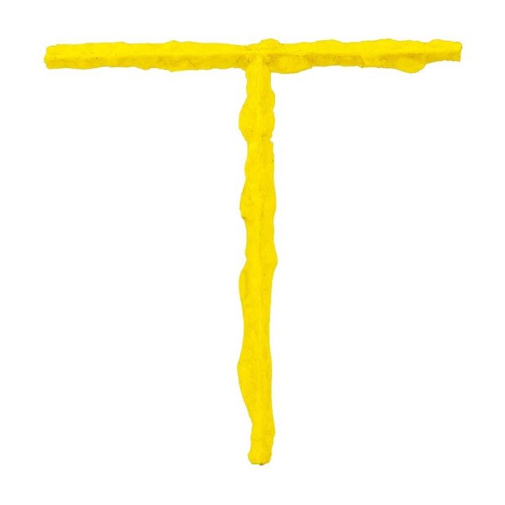 Yellow T Shape Joint Texture Strip