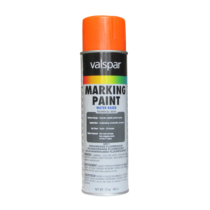 Orange Marking Paint