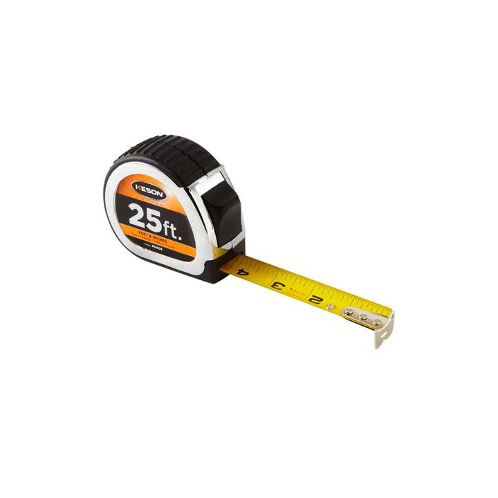 Tape Measure 25ft High Visibility Keson PGT1825V Fast Shipping!!! 